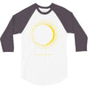come the sun solar eclipse 3/4 Sleeve Shirt