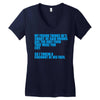 my friend thinks he's smart Women's V-Neck T-Shirt