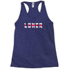 humorous loner Racerback Tank