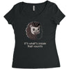 it's what's inside that counts Women's Triblend Scoop T-shirt
