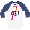 jake paul cool colors 3/4 Sleeve Shirt