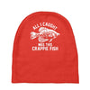 crappie fish Baby Beanies
