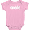 suede new Baby Bodysuit