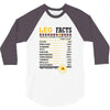 Leo Facts Zodiac 3/4 Sleeve Shirt