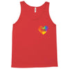 Rainbow Equality Heart Tank Top