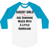 August Girls 3/4 Sleeve Shirt