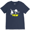pew yoda wars funny V-Neck Tee
