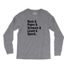 rock paper scissors lizard spock big bang theory geek nerd gift t shir Long Sleeve Shirts