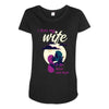 to the moon and back Maternity Scoop Neck T-shirt