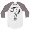 question mark 3/4 Sleeve Shirt