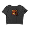 bear meme Crop Top