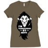 funny lion king Ladies Fitted T-Shirt