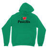 I Love Penicillin Unisex Hoodie