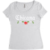 Chicana Women's Triblend Scoop T-shirt
