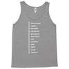 Beard Growth Scale Tank Top