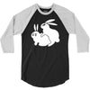 rude, rabbits humping,funny 3/4 Sleeve Shirt