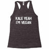 kale yeah i'm vegan Racerback Tank