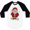 christmas santa 3/4 Sleeve Shirt