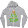 keep calm candy Zipper Hoodie