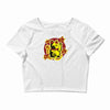 maneki neko Crop Top