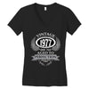 vintage quality without compromise 1977 aged to perfection Women's V-Neck T-Shirt