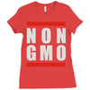 non gmo Ladies Fitted T-Shirt
