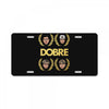 Dobre Brothers License Plate