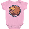 Cheeseburger! The bear in Far Cry 5 Baby Bodysuit