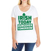 hungover tomorrow best trending Ladies Curvy T-Shirt