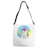 unicorn chill Adjustable Strap Totes