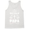 I Am One Blessed Papa Tank Top