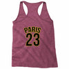 Paris 23 Racerback Tank
