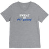 sweat is fat crying V-Neck Tee
