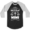 I Am One Blessed Mimi 3/4 Sleeve Shirt