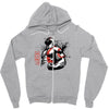 god warrior Zipper Hoodie