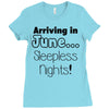 new daddy to be Ladies Fitted T-Shirt