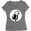 mic Women's Triblend Scoop T-shirt