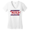 merica Women's V-Neck T-Shirt