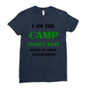 camp director Ladies Fitted T-Shirt