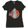 vault bot Ladies Fitted T-Shirt