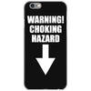 warning choking hazard printed iPhone 6/6s Case