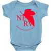 neon genesis evangelion anime nerv logo Baby Onesie