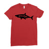 Grandpa Shark Ladies Fitted T-Shirt