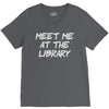 meet me at the library V-Neck Tee