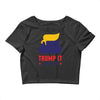trump it like its hot Crop Top