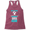 god found autism dad Racerback Tank