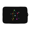 libra rainbow sign Laptop sleeve