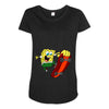 skaters_1 Maternity Scoop Neck T-shirt
