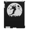skiier moon moonlight silhouett iPad 3 and 4 Case