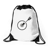 archery target Drawstring Bags